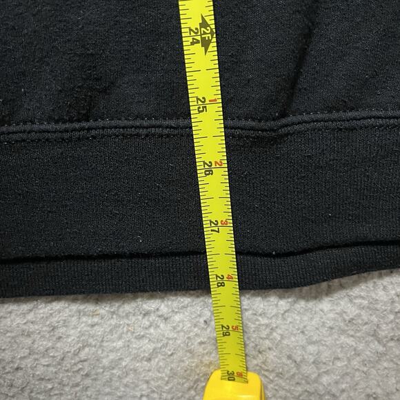 Iowa Hawkeyes Sweatshirt Mens Large Black Crewneck Vintage Jerzees Pullover - Picture 9 of 9